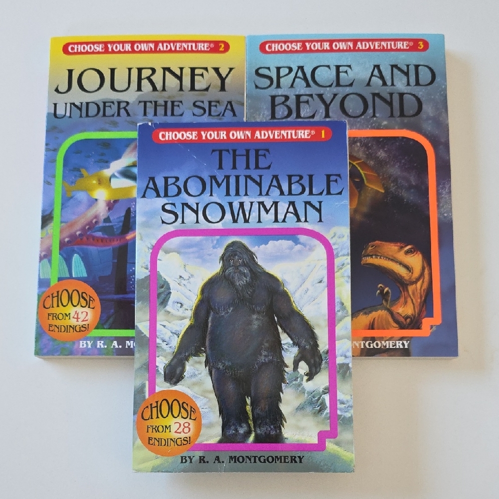 "Choose Your Own Adventure" Book series - Readers 8 to 12 Years